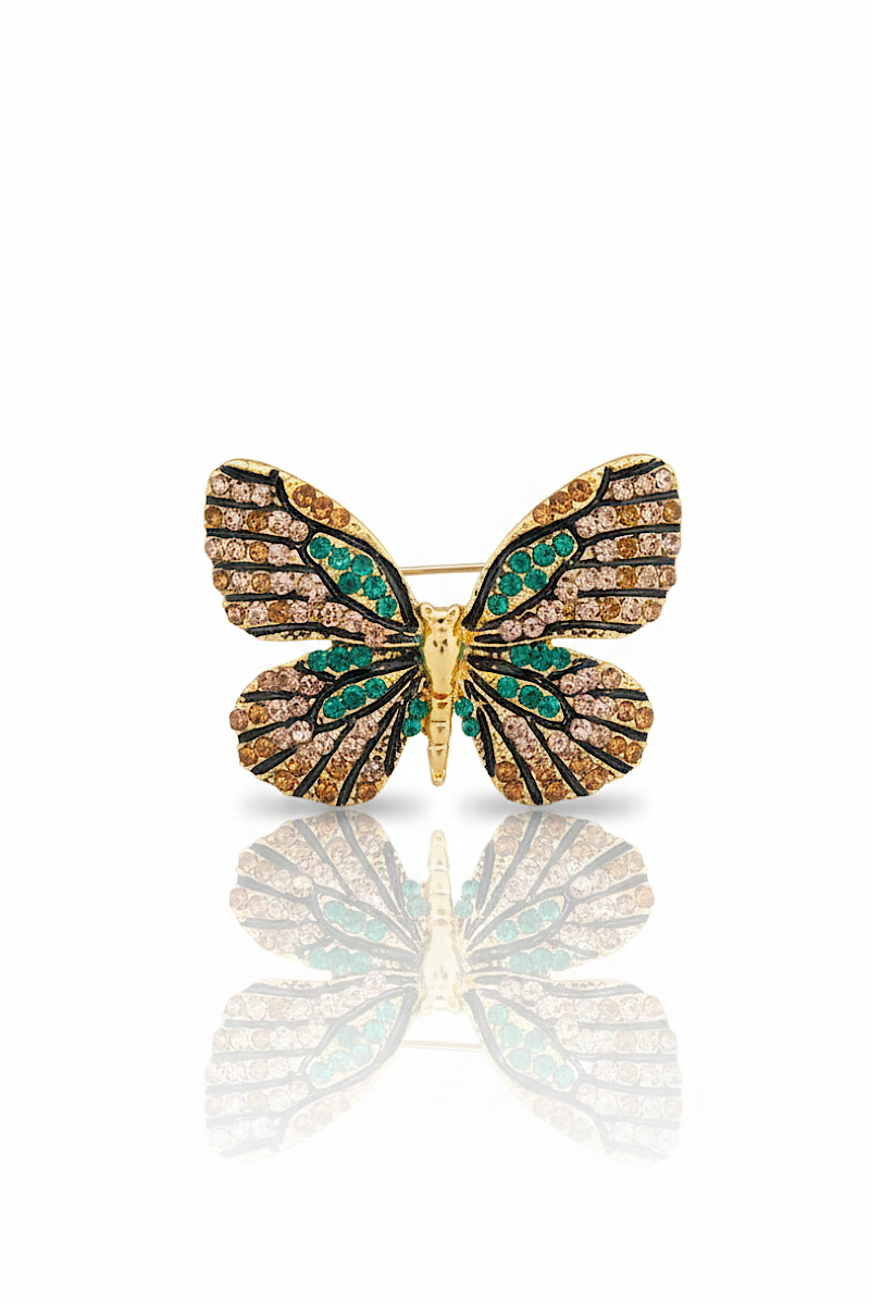  - Broche Papillon bronze