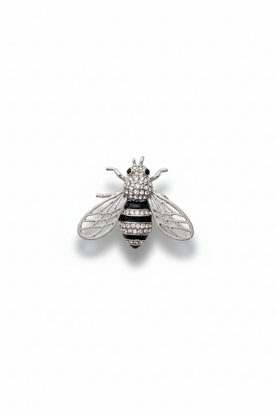  - Broche Abeille Silver