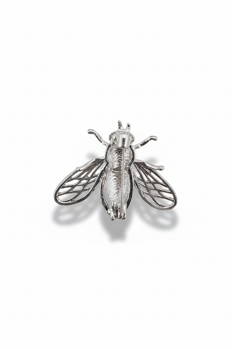  - Broche Abeille Silver