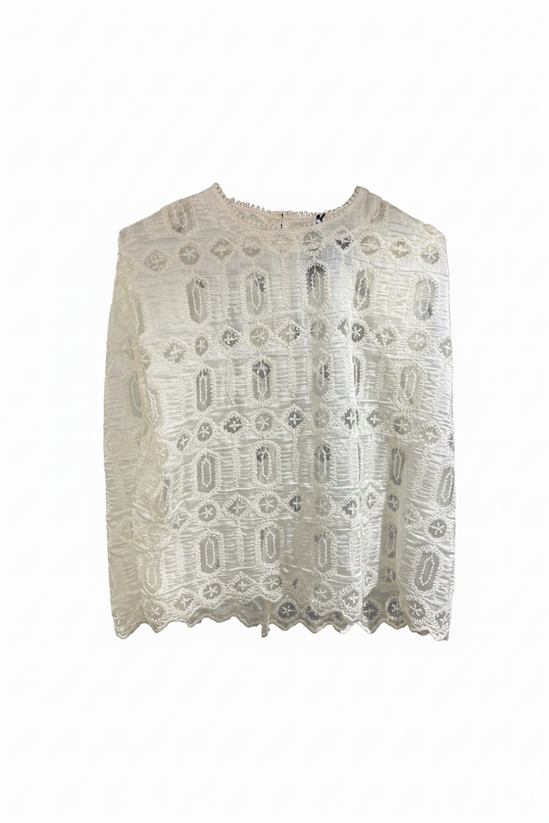 Souvenir - Top dentelle Ecru