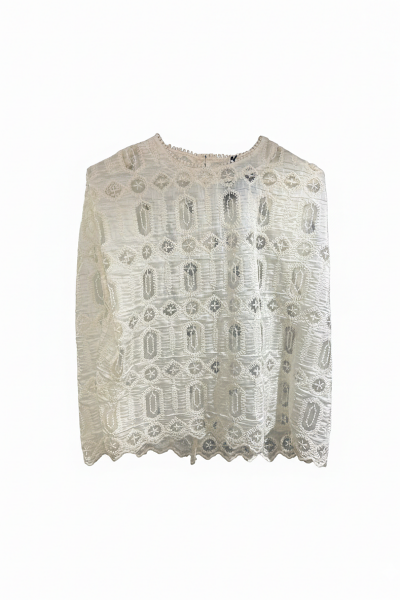 Souvenir - Top dentelle Ecru