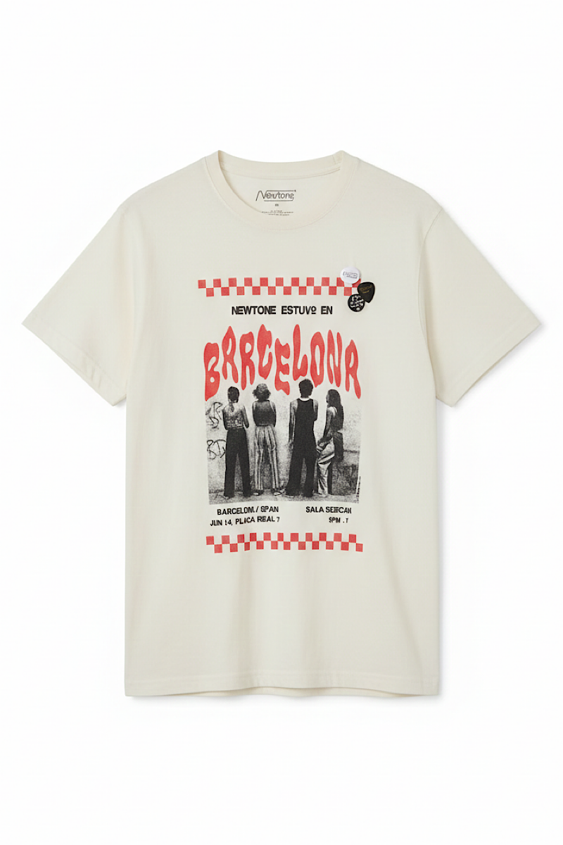 Newtone - Tshirt Trucker Town Natural