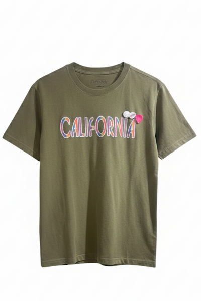 Newtone - Tshirt Trucker California Kaki