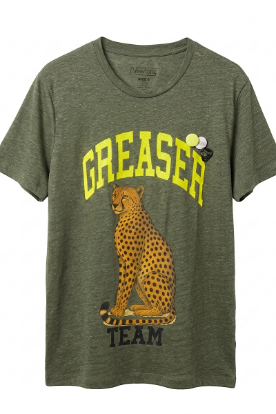  - T Shirt Vee Greaser Kaki
