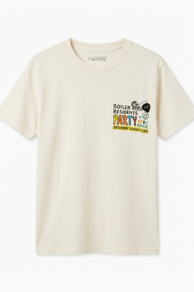Newtone - Tshirt Trucker Party Natural