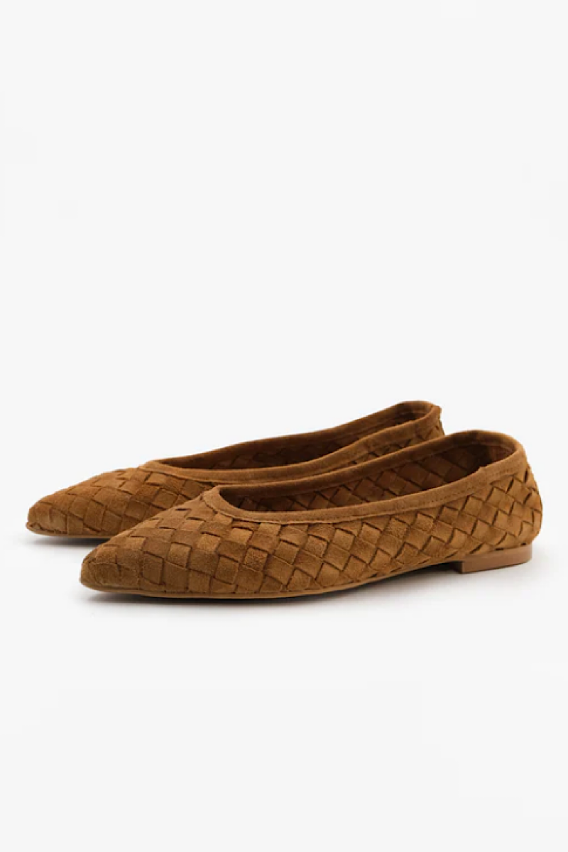 TORAL - Ballerines Ginebra Cognac
