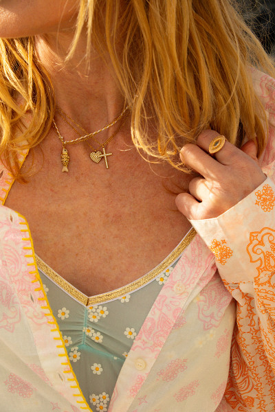 Madone - Collier Poisson Naturel