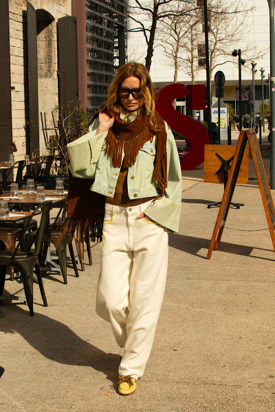 Souvenir - Veste Denim Art