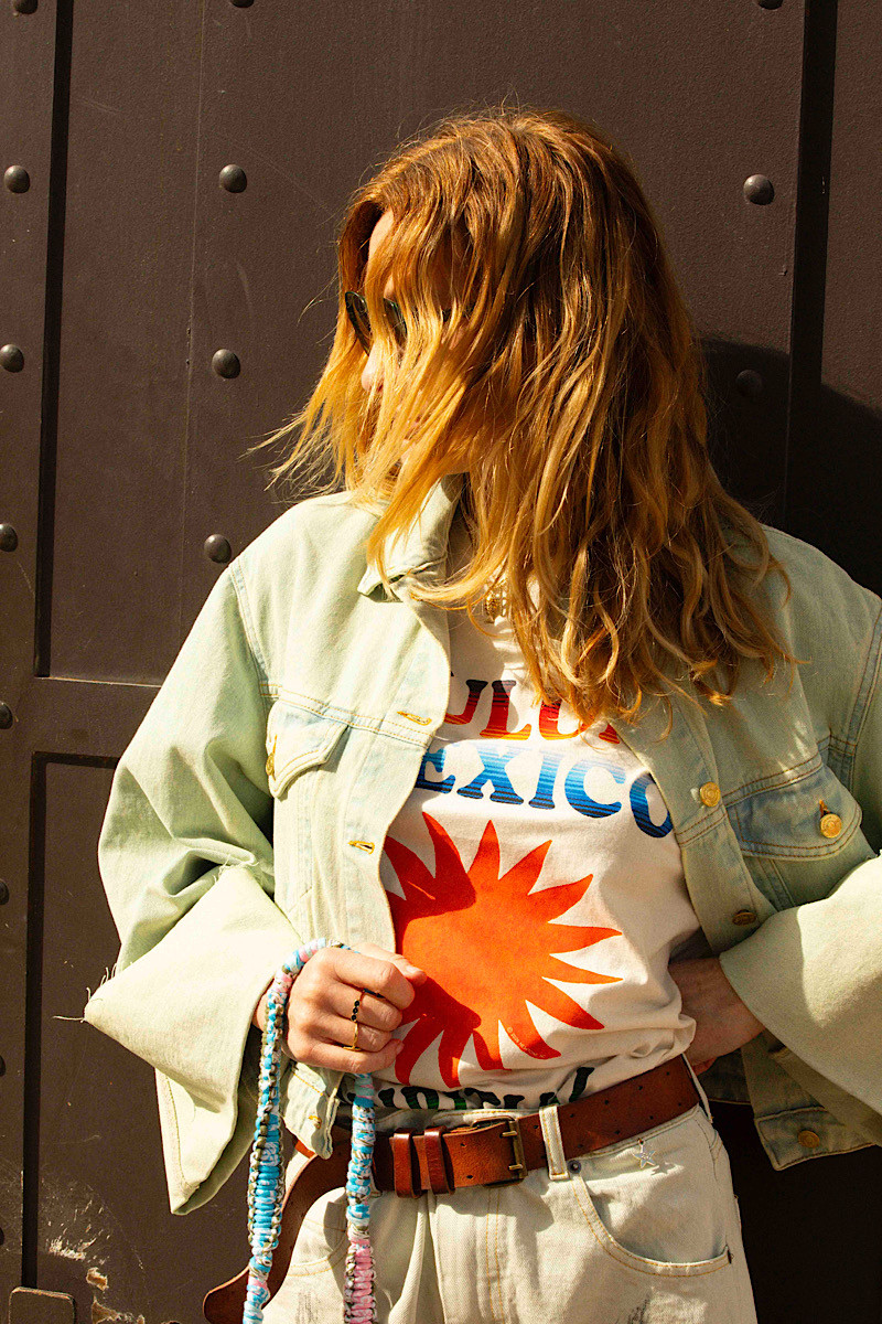 Newtone - Tshirt Trucker Tulum Natural