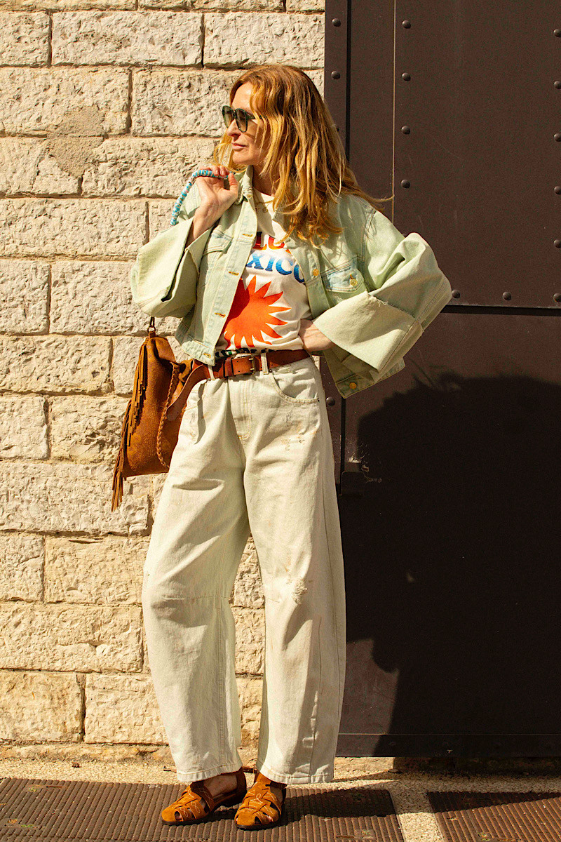 Madone - Sandales Ponza Camel