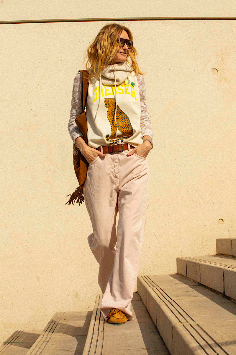 Newtone - Sweatshirt Bolster Greaser Natural