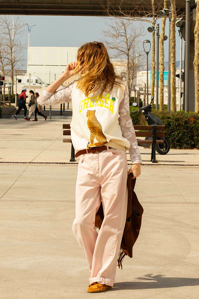 Newtone - Sweatshirt Bolster Greaser Natural