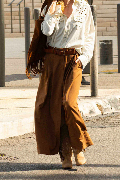 Souvenir - Jupe Jim Cognac