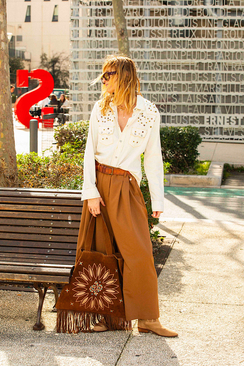 Souvenir - Jupe Jim Cognac