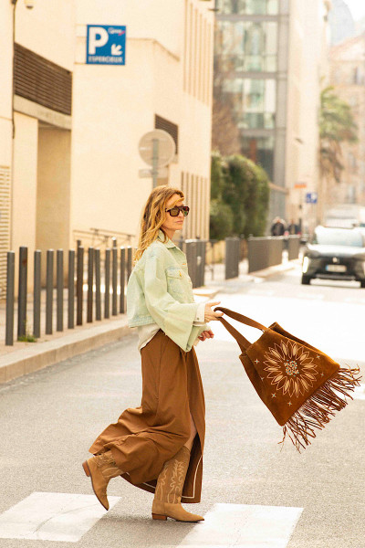 Souvenir - Jupe Jim Cognac