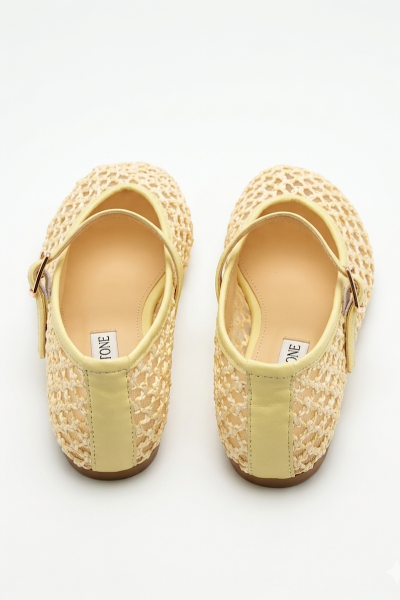 TORAL - Ballerines Sybilla Champagne