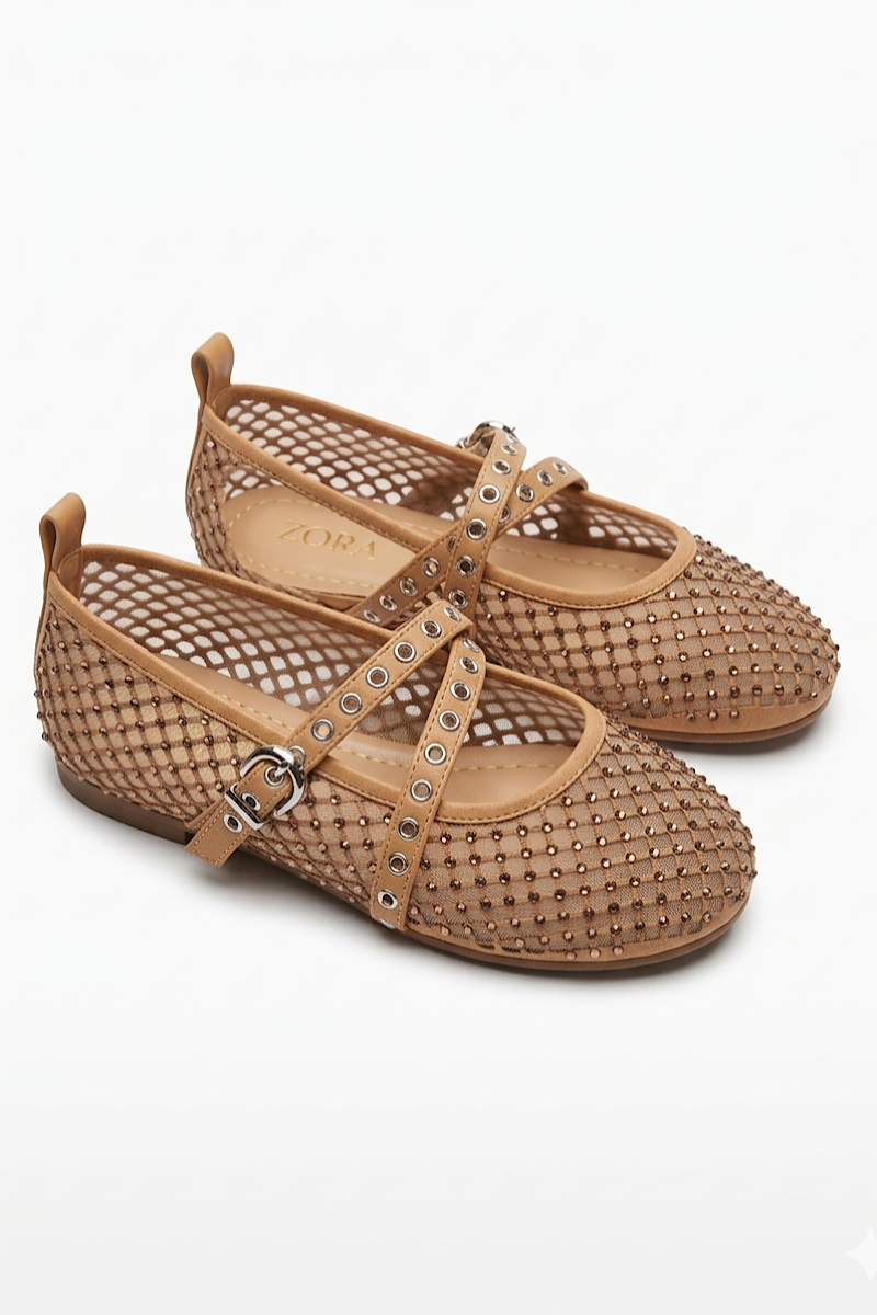  - Ballerines Vilma Camel
