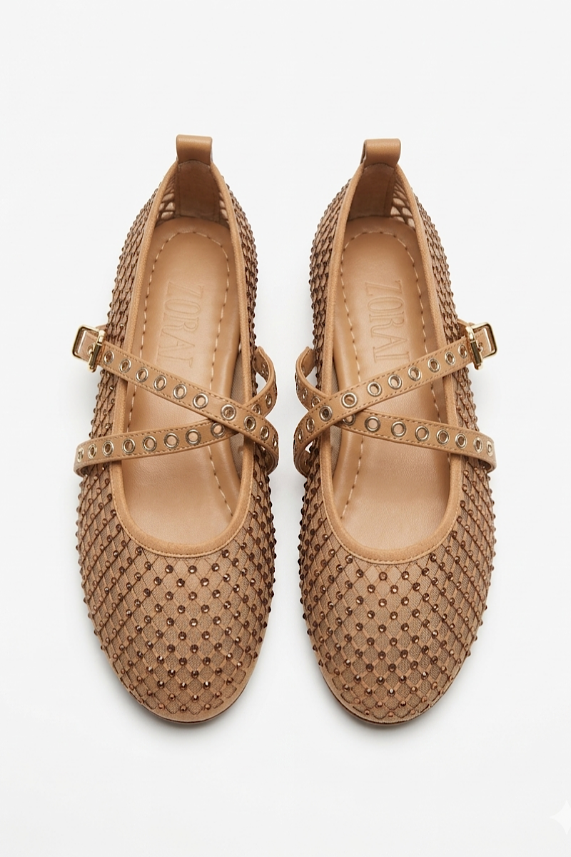  - Ballerines Vilma Camel