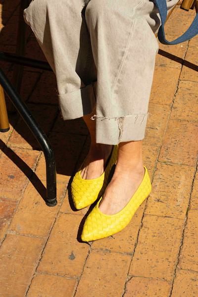 TORAL - Ballerines Ginebra Limone