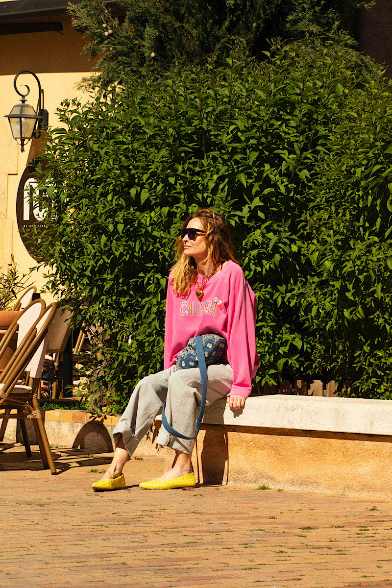  - Sweatshirt Egger California Fuschia