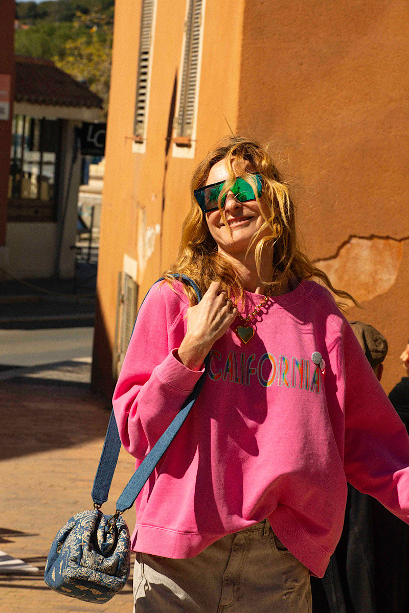  - Sweatshirt Egger California Fuschia