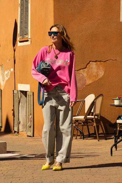  - Sweatshirt Egger California Fuschia