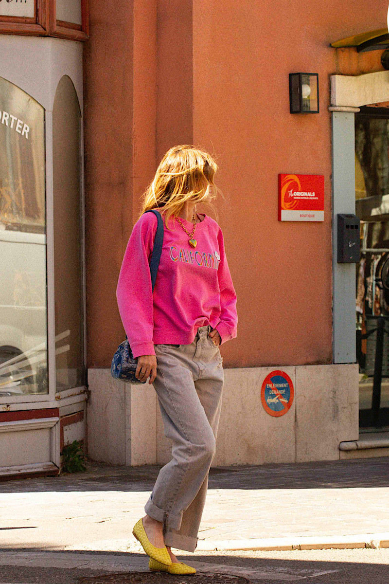  - Sweatshirt Egger California Fuschia