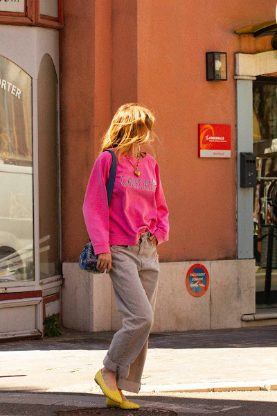  - Sweatshirt Egger California Fuschia