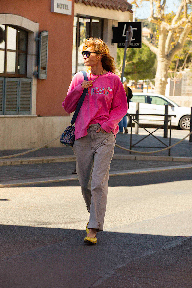  - Sweatshirt Egger California Fuschia