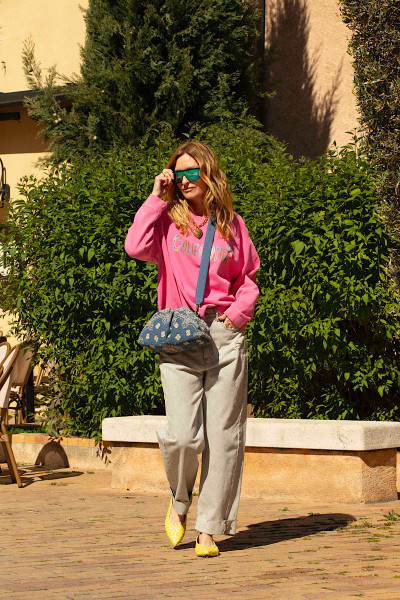 Sista Paris - Sac Uniq Big Denim Bandana