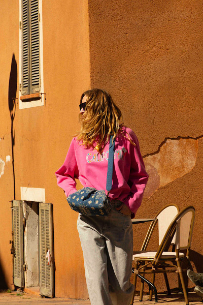 Sista Paris - Sac Uniq Big Denim Bandana