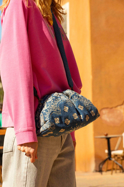 Sista Paris - Sac Uniq Big Denim Bandana