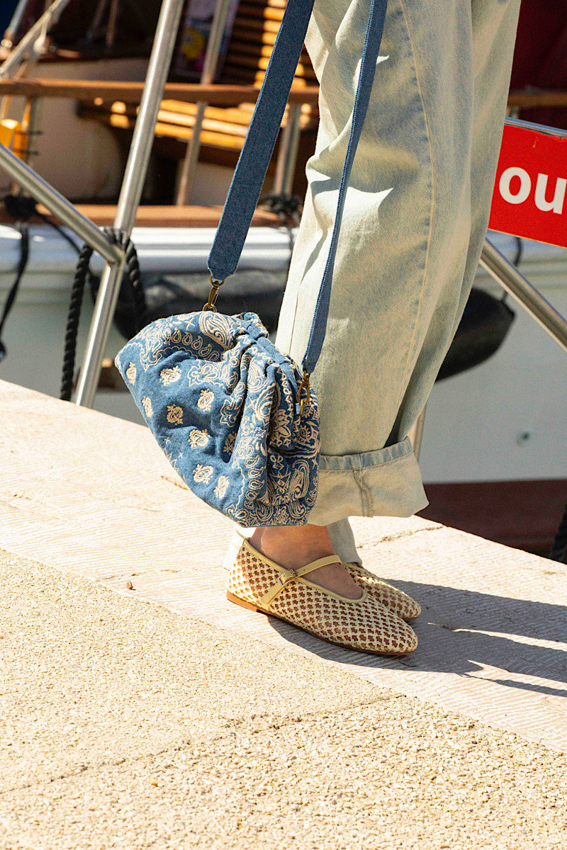 Sista Paris - Sac Uniq Big Denim Bandana