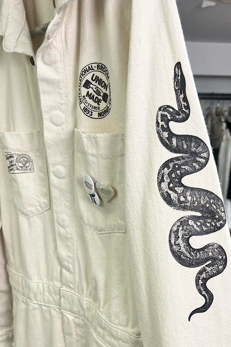Newtone - Jumpsuit Stamp Natural