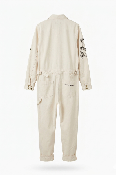 Newtone - Jumpsuit Stamp Natural