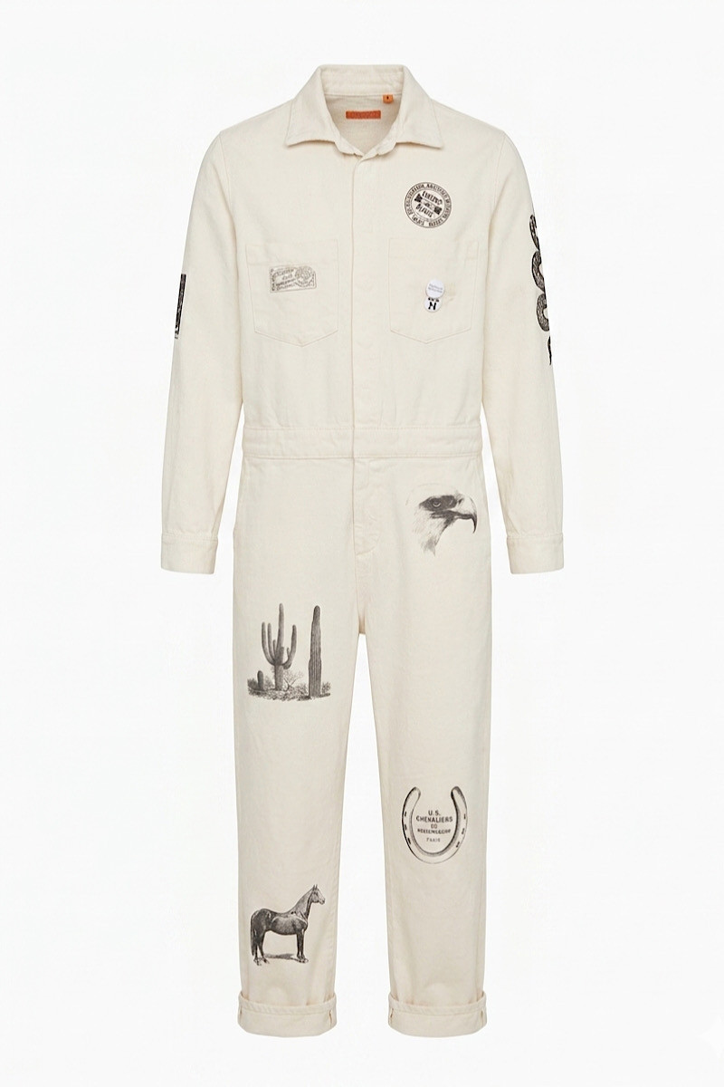 Newtone - Jumpsuit Stamp Natural