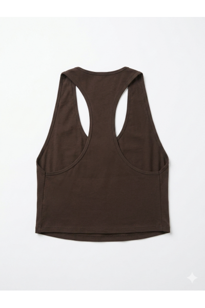  - Debardeur Cropped Choco