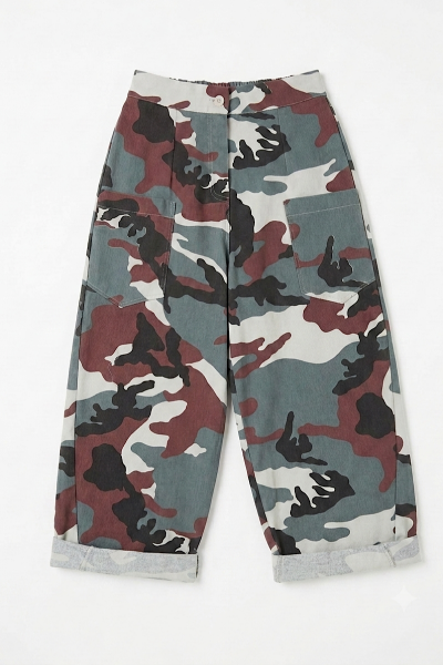  - Pantalon Cargo Camouflage