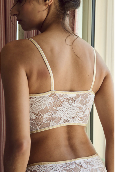 La Nouvelle - Brassiere Haute Georgia Snow Lace (2)