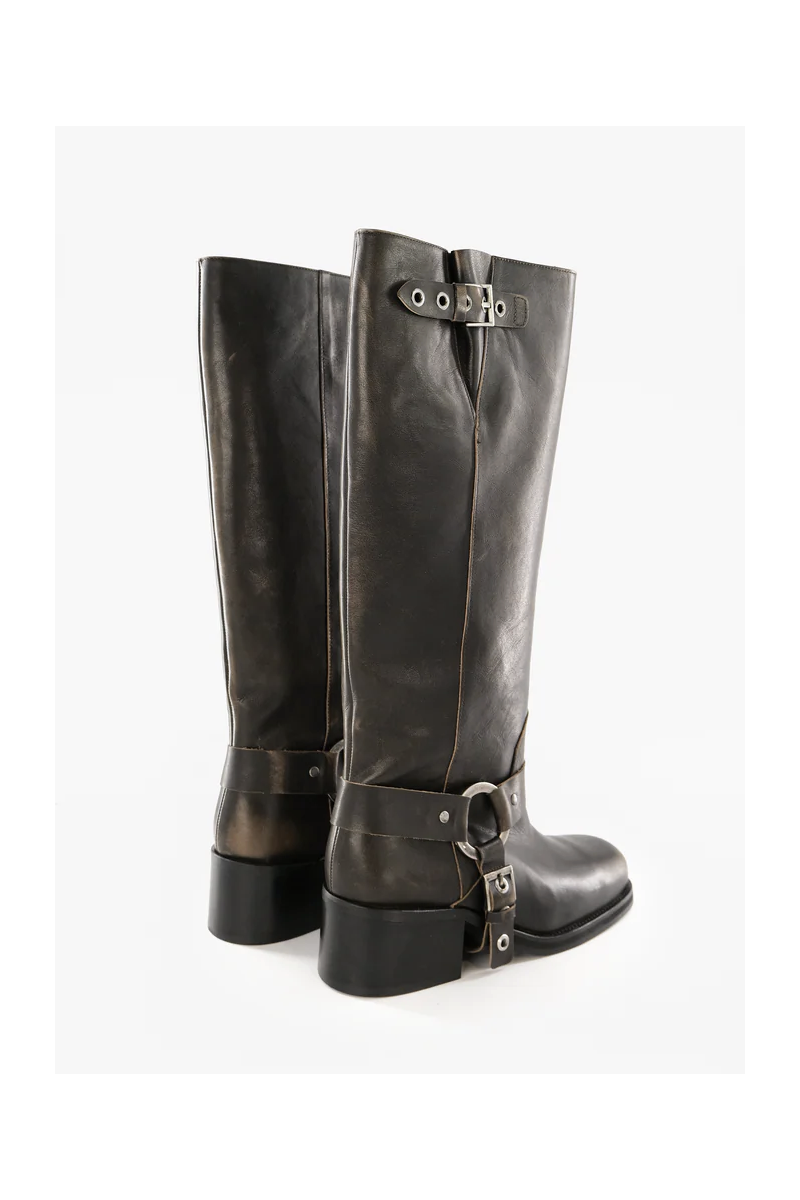 TORAL - Bottes Ronnie Laura Dark Taupe