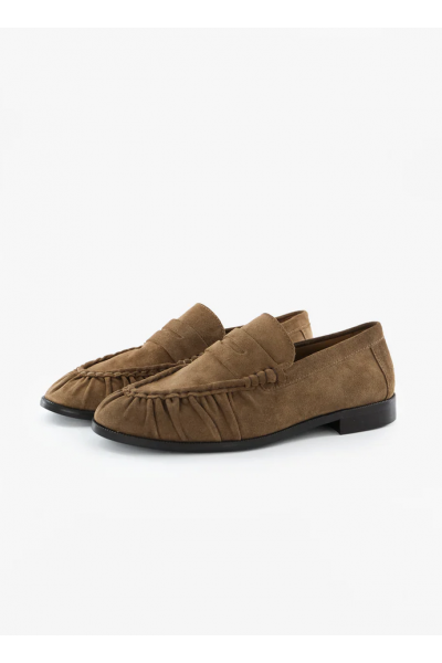 TORAL - Mocassin Blake Suede Marron