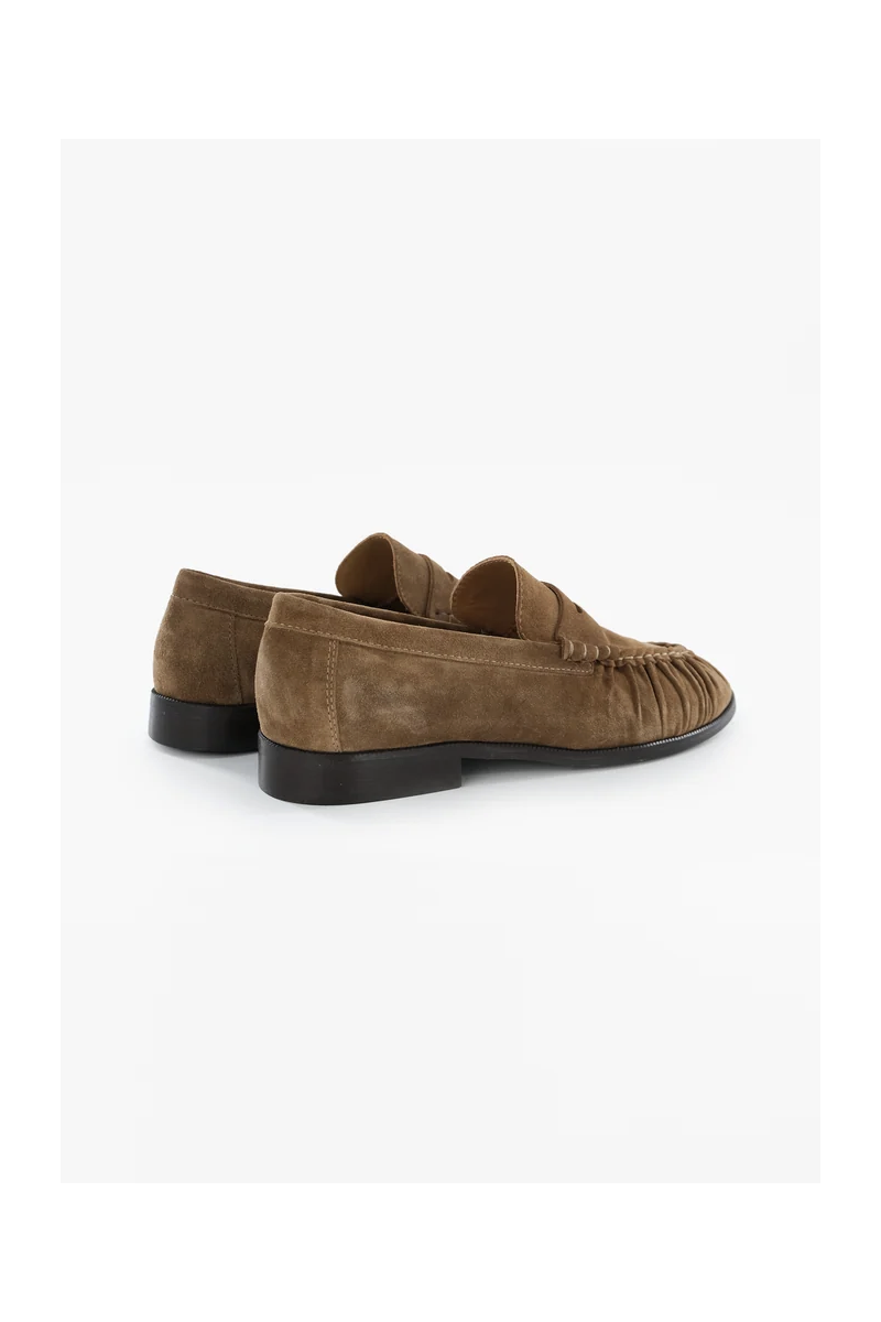 TORAL - Mocassin Blake Suede Marron