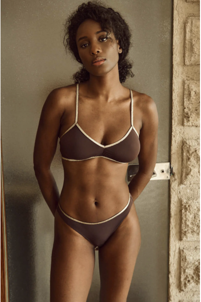 La Nouvelle - Brassière Georgia Chocolat