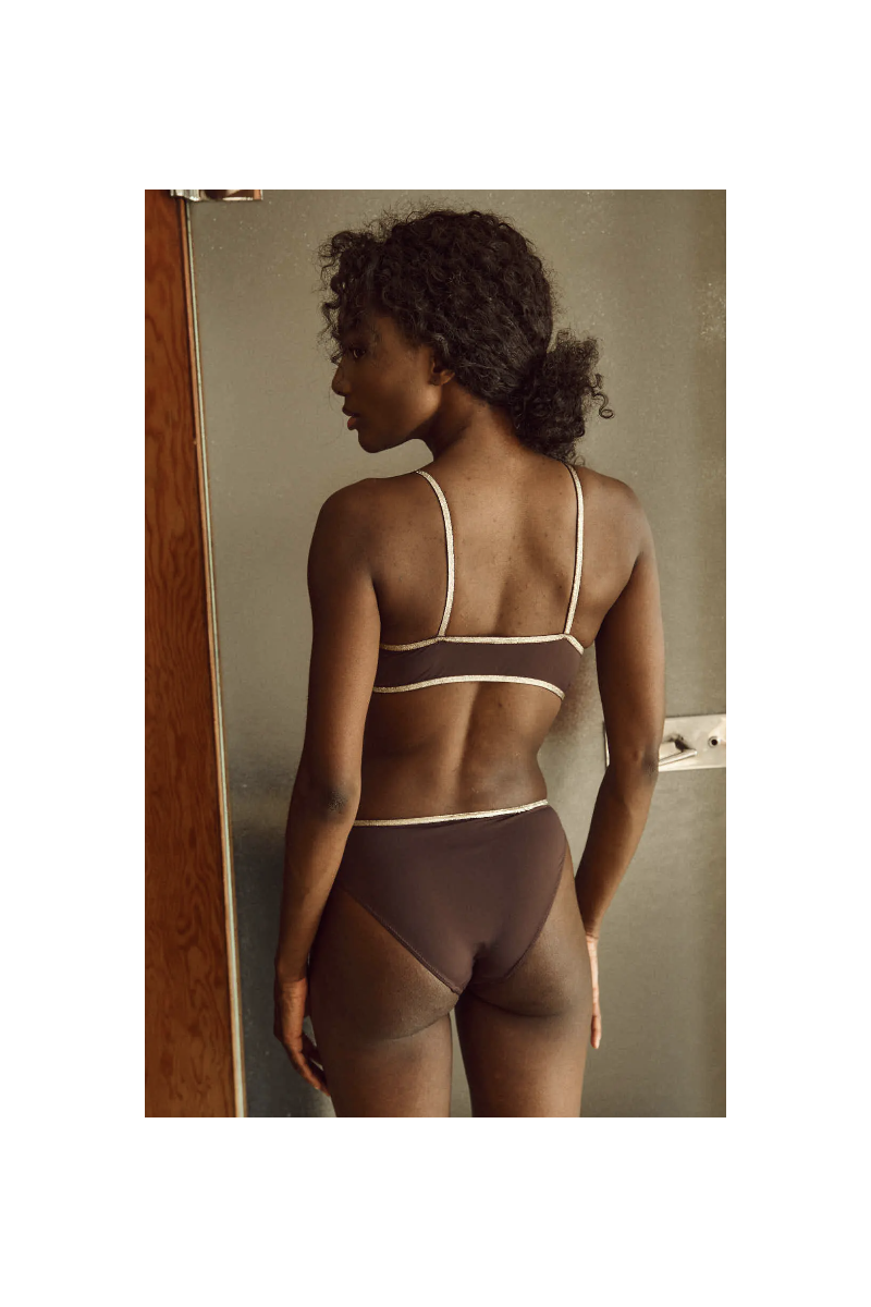 La Nouvelle - Culotte Georgia Chocolat