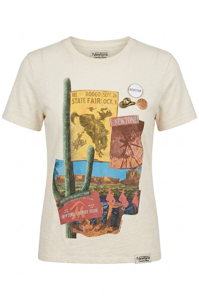 Newtone - Tshirt Starlight Heritage Natural