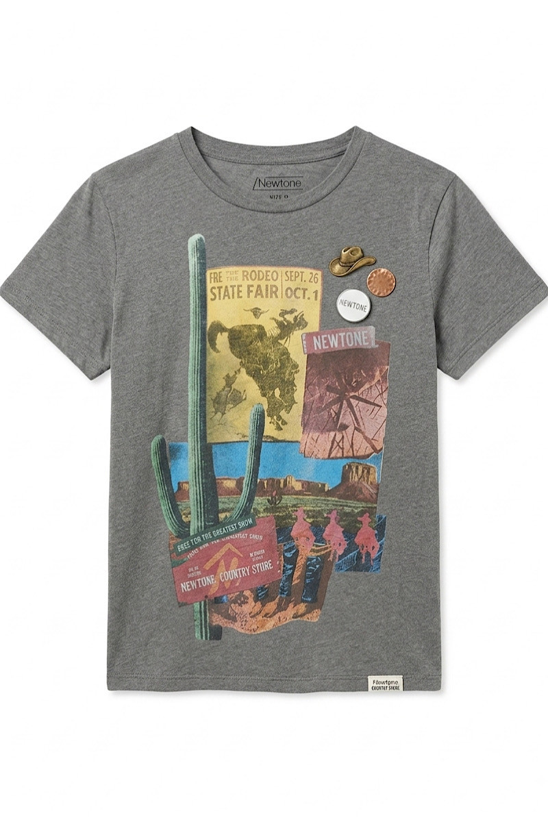 Newtone - Tshirt Starlight Heritage Pepper