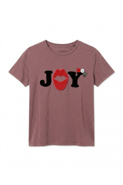 Newtone - Tshirt Starlight Joy Wine