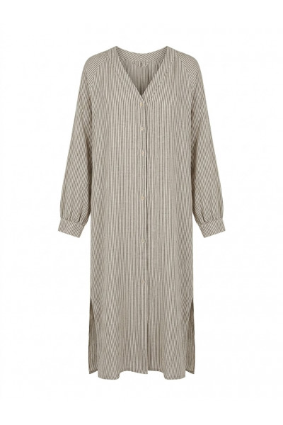 - Robe Rayée Grise