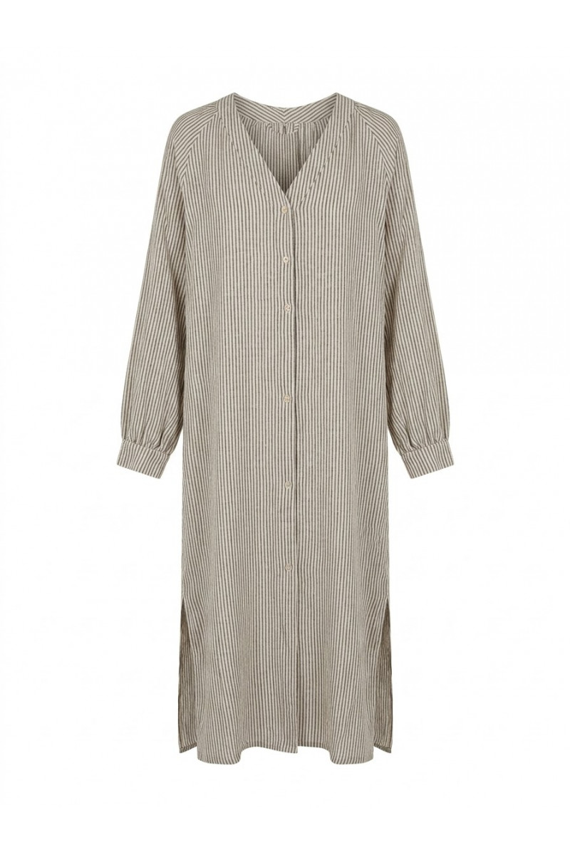  - Robe Rayée Grise