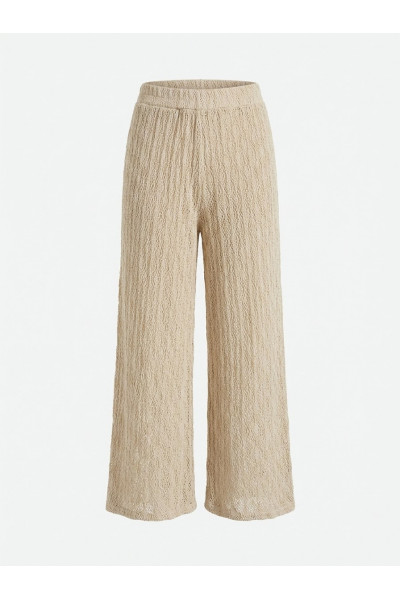  - Pantalon Crochet Beige